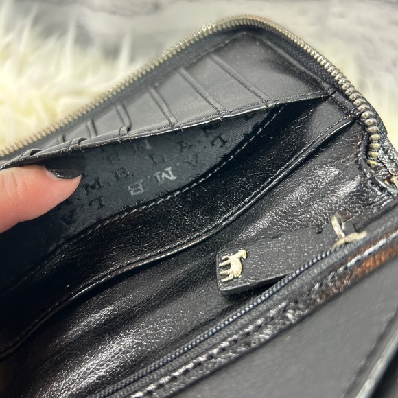 L.A.M.B. Designer Zip Around Clutch Wallet🖤🩶 - Picture 7 of 8